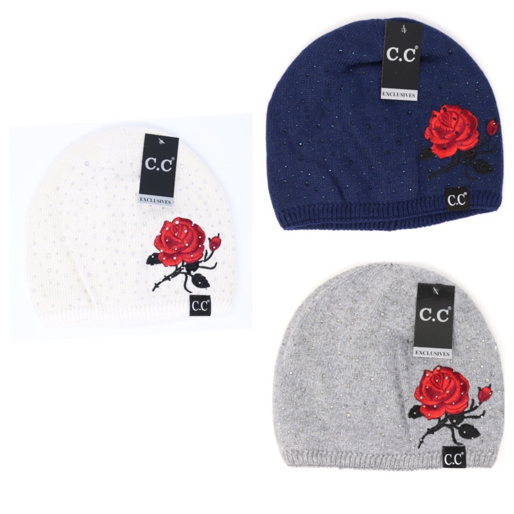 CC Black Label Embroidered Beanie